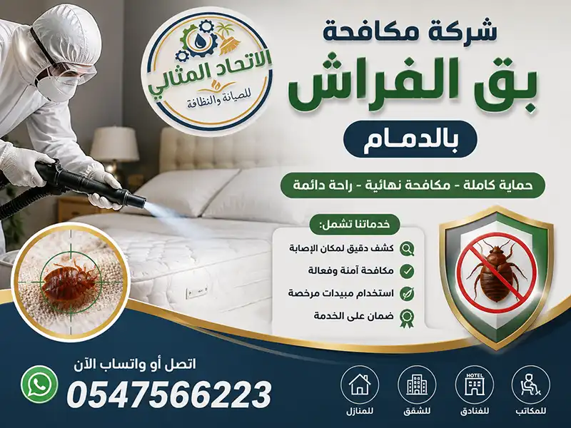 شركة مكافحة بق الفراش بالدمام